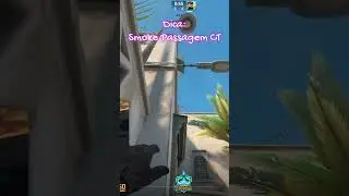 como fazer Smoke Passagem CT pelo Fundo no Counter Strike 2 ?