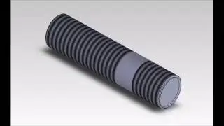 SOLIDWORKS - Both sided cosmetic thread (EASIEST METHOD)