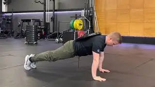 Weighted Tall Plank