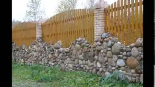 32 фото деревянных заборов на разный вкус. Красивые деревянные заборы