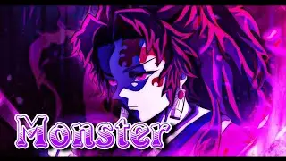 Nightcore - Monster - (Lyrics)