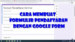 How to Create a Registration Form with Google Form