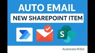 Power Automate: Automatically Send Email When New SharePoint Item Is Created – Tutorial