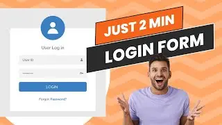 Responsive login form html bootstrap, Create Login Form using Chat Gpt #hostinger #digitalmarketing