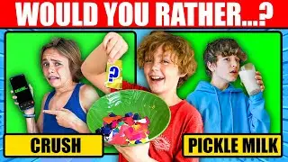 WOULD YOU RATHER Challenge *bad idea*