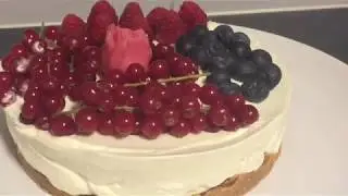 Cheesecake without egg                     تشيز كيك بدون بيض
