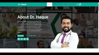 Doctor website design | Website Designer | Doctor website #usadoctors #webdesigner #waliddeveloper