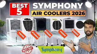🔥5 Best Symphony Cooler in India 2026⚡Best Air Cooler for Home⚡Detailed Reveiw..!