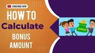 Calculate Bonus Amount with XLOOKUP and PRODUCT Function"