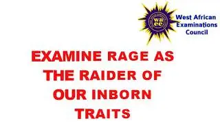 raider of the treasure trove - lade Wosornu (examine rage as the raider our inborn traits)
