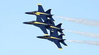 Blue Angels Homecoming practice 10-31-23