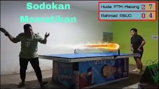 Sparing Huda PTM Ma. Long VS Rahmad RSUD #tenismejamania #ketapang #ptmsi #rsud