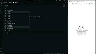 How to Build Weight Converter in HTML & JavaScript