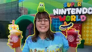 Super Nintendo World Food & Merch Preview at Universal Studios Hollywood!