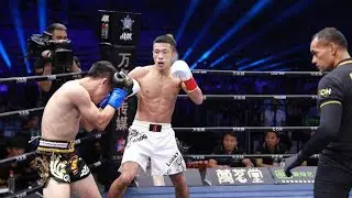 中國小夥狂砸老外額頭，教練不服氣上臺也被重拳暴打#拳击比赛太刺激了  #综合格斗 #职业拳手 #战斗力爆表