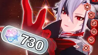 😨Esta BALLENA NO TIRO x1 AÑO para AHORRAR TODO por ARLECCHINO C6🤑| Genshin Impact