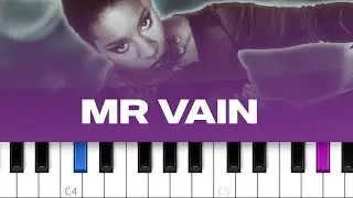 Culture Beat - Mr Vain (piano tutorial)