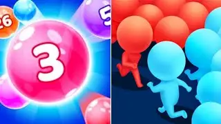 Count Master 3D vs Marble Run 3D / Satisfying Gameplay All Max Levels
