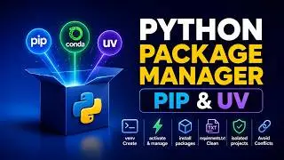06 Python Package Management Explained | pip, uv, venv & requirements.txt (Complete Guide)