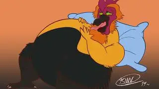 Fat Furry & Belch Animation