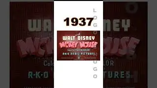 Mickey Mouse Logo Evolution 