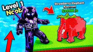 Starting Over as NOOB with OP SECRET in Get Tall For Brainrots! (Roblox)