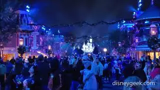 Disneyland: Wintertime Enchantment at Sleeping Beauty's Winter Castle form Main Street USA (1/5/25)