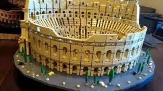 Lego Colosseum, largest Lego set ever made!