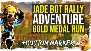Guild Wars 2 - Gyala Delve - Jade Bot Rally Adventure with Custom Markers