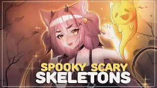 🎃 SPOOKY SCARY SKELETONS — На русском (Cover by Nyamura)