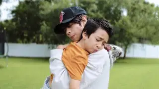 We flew 2,000 miles to surprise little brother!