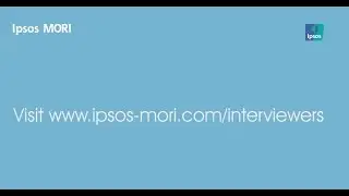 Ipsos MORI -  Field Interviewer Recruitment