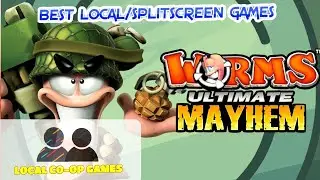 Worms Ultimate Mayhem Multiplayer [ Gameplay] - How to Play Local Versus