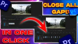 How to Close all Gaps in timeline in Less Time - Premiere pro Tips & Trick