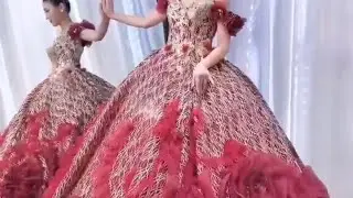 10 red wedding dresses | red ball gowns | red bridal  dresses