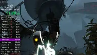 Portal 2 Speedrun in 