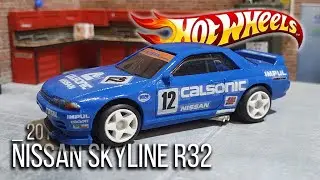 HOT WHEELS Custom : 2018 Nissan Skyline GT-R R32