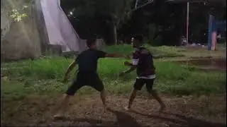 latihan sparing silat hanya seru seruan part 3