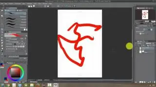 Manga Studio 5 / Clip Studio Paint: Lock Transparent Pixels