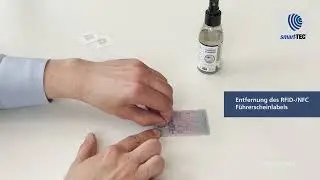 Verwendung des RFID-/NFC-Smart-Labels Führerschein