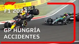F1 2024 | GP Hungría CRASHES