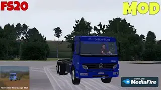 Farming Simulator 20 Mercedes Benz Atego 2425 Mod Mediafire