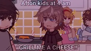GRILL ME A CHEESE || Afton Kids || 