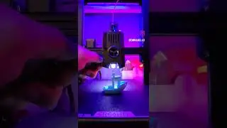 Adjustable LED... I mean, why not?!  ... #shorts #3dprinting #creality