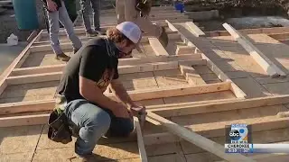Teens build home for veteran