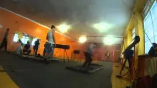 Training in hall