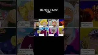 BIG MOM'S CHILDREN PART 1. #trending #onepiece #youtubeshorts #anime #fypシ