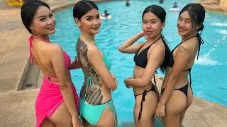 Date with many Pretty Pattaya Girls & Thailand Songkran