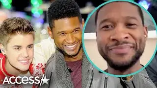 Usher CONFIRMS Justin Bieber Super Bowl Talk
