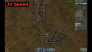 Factorio - LTN in Vanilla - 6-12 Omni-Station + input stacker